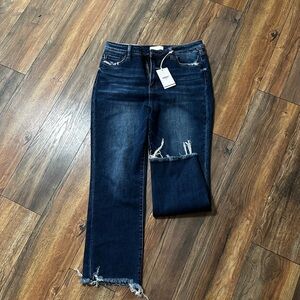 NWT Vervet Blue Bella flares